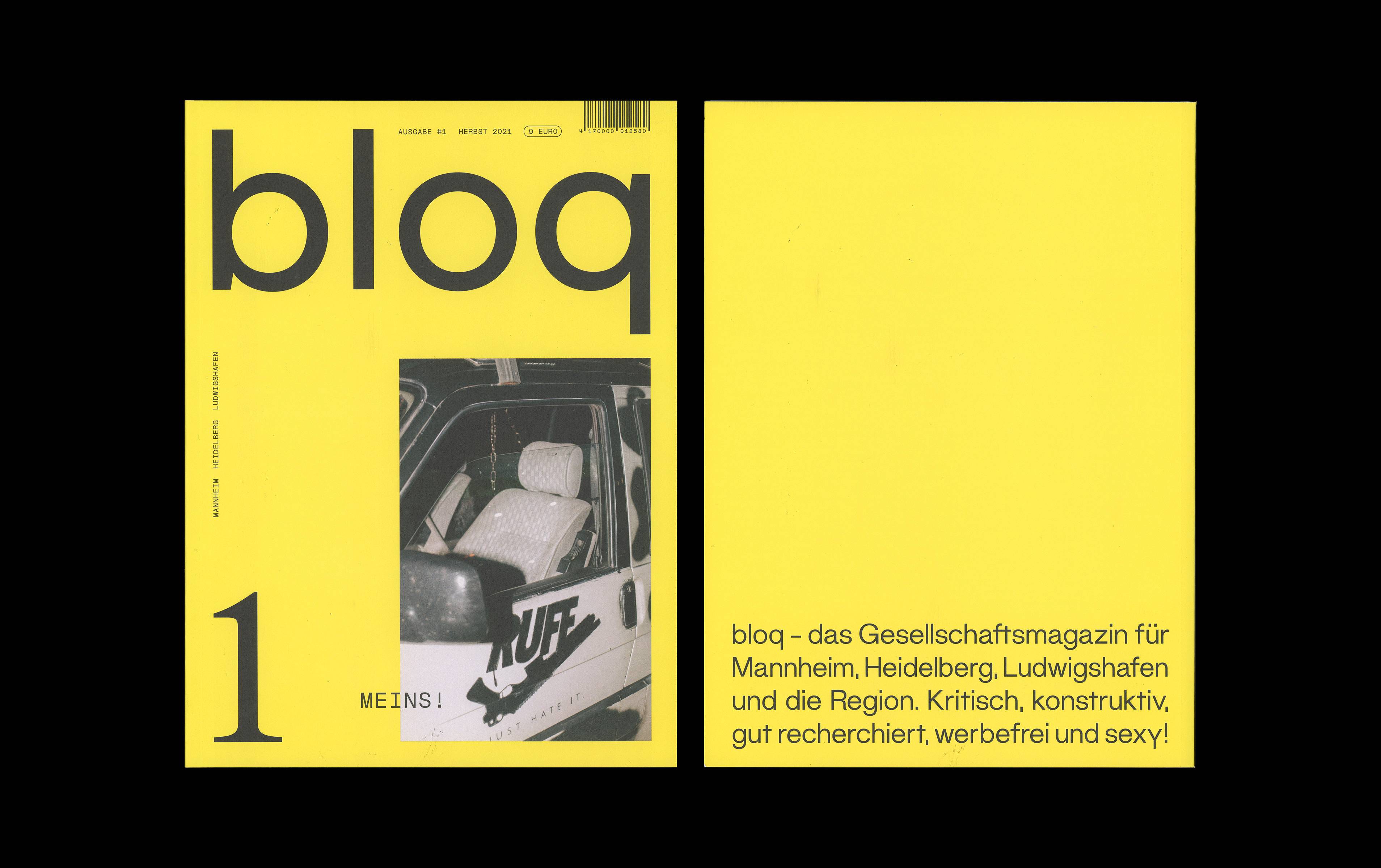bloq magazine #1, 2021