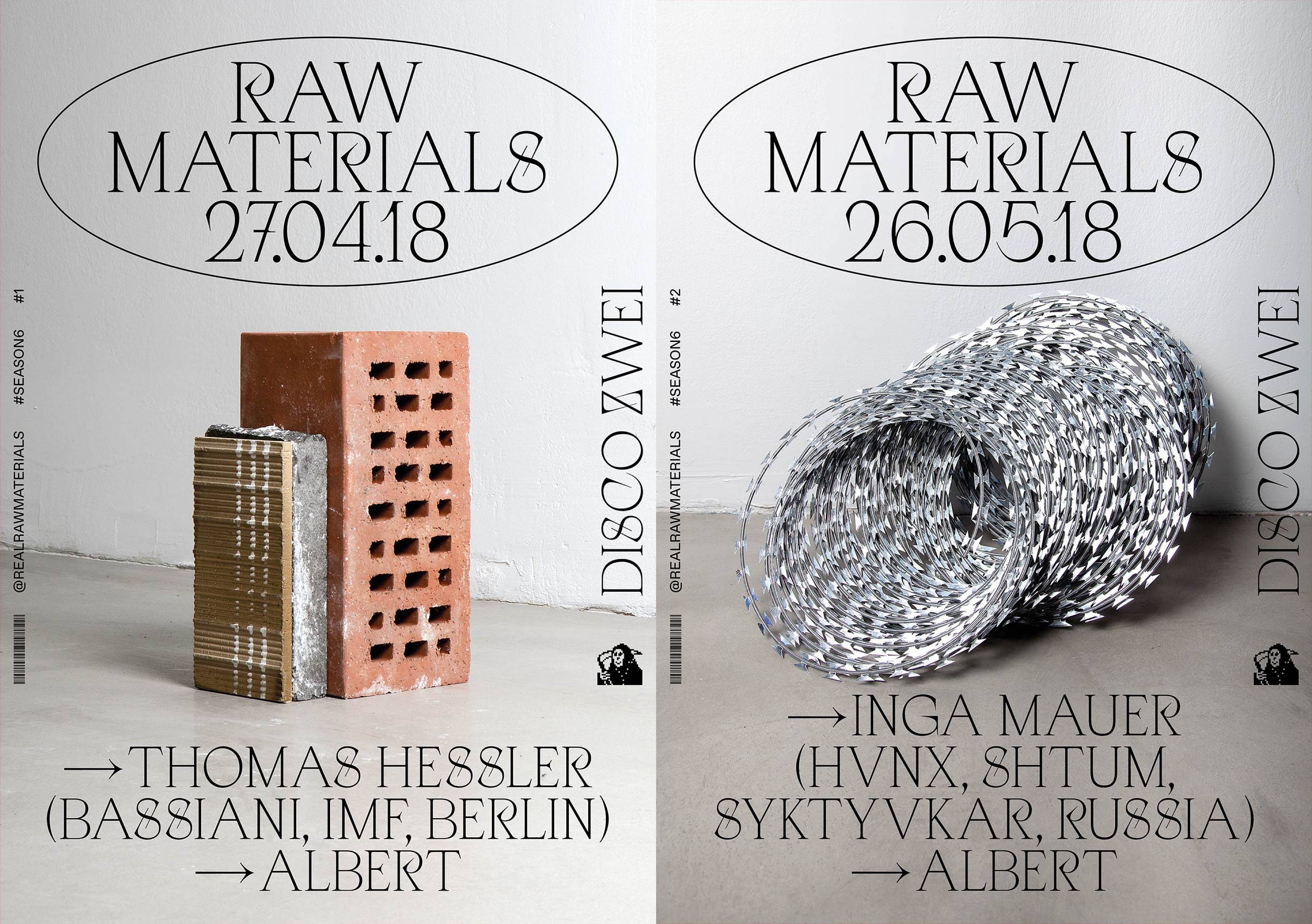 Raw Materials, Poster, 2018